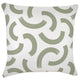 Cushion Cover With Piping Muse Sage 60CM X 60CM