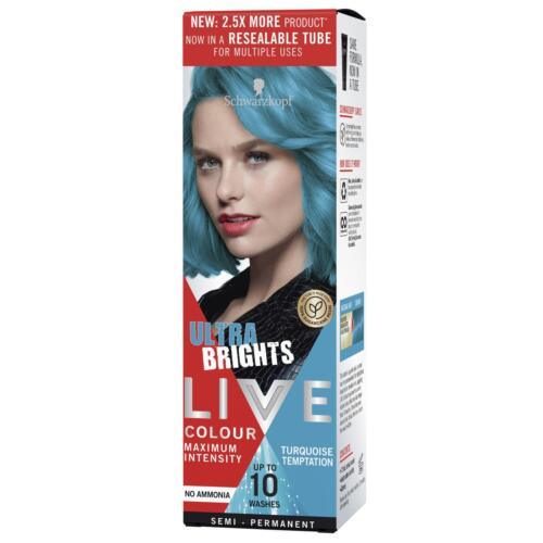 Schwarzkopf Live Colour Turquoise Temptation 75mL