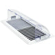 Deflecto Air Deflector 12" W 1 Way Silver