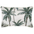 Escape to Paradise Cushion Cover With Piping Palm Tree Paradise Natural 35CM X 50CM