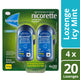 Nicorette Quit Smoking Extra Strength Cooldrops Nicotine Lozenge Icy Mint 4 x 20 Pack