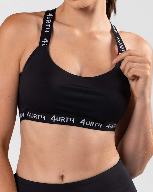 Premium Activewear - Maia Sports Bra - Black