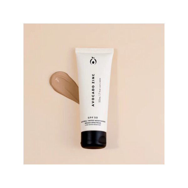 Avocado Zinc Tinted Spf50+ Medium Dark 50Ml