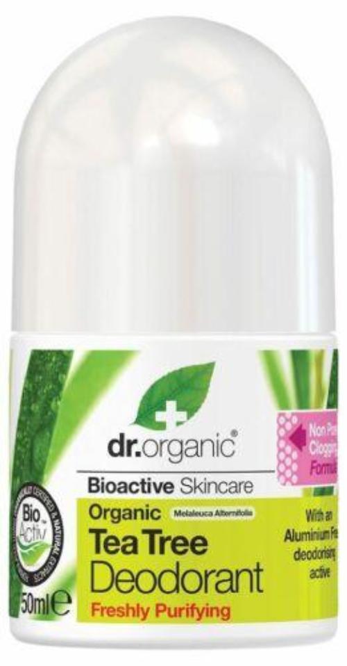 Dr Organic Tea Tree Deodorant 50g