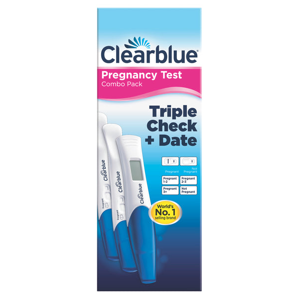 Clearblue Triple Check Combo Pack