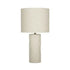 Amalfi Tide Ceramic Table Lamp with Linen Shade 50CM