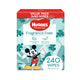 Huggies Unscented Baby Wipes Refill Pack 240 Wipes
