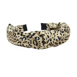 Wicked Sista Satin Animal Print Headband