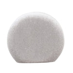 Wicked Sista Velvet Jewellery Travel Case Organiser in Pearl Grey