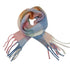Foote Street Warm Tassel Scarf In Pastel Colours