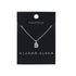 Wicked Sista Company Silver Toned Initial B Pendant Necklace