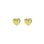 Wicked Sista Gold Sweetheart Stud Earrings