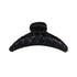 Wicked Sista Black Weave Leatherette Claw Clip 110mm