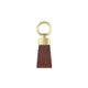 Wicked Sista Daily Loop Keyring in Chocolate and Gold | Stylish Keychain and Bag Accessory