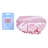 Priceline Waterproof Fabric Shower Cap in Pink