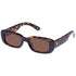 SOLARIZED Slim Y2K Tort Uni Sex Sunglasses