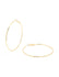 Rossan PC2303 Gold Hoop Earrings