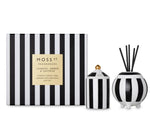 Moss St. Fragrances Christmas Limited Edition Jasmine, Amber & Saffron Mini Candle & Diffuser Gift Set
