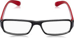 Ozko Mens Reading Glasses Rectangle Injected Frame Black +3.50
