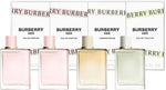 BURBERRY HER 4 PIECE MINI SET EACH 5ML