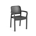 Keter Chloe Garden Chair Graphite