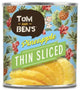 Tom And Bens Pineapple Thin Slices L Syrup 3KG