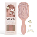 Kitsch Pop Paddle Brush Terracotta