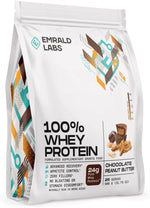 Emrald Labs One Hundred Percent Whey Choc Peanut Butter 900G