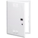 Leviton 47605 21S Vented Premium Hinged Structured Media Door White