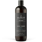SUKIN MENS 3-1 WASH SPORT 500ML