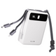 ZLOS 20000mAh Power Bank 22.5W with Builtin Cables