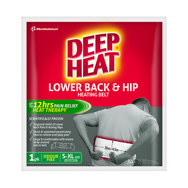 Deep Heat Lower Back & Hip Heating Belt