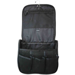 Wicked Sista Mister deluxe black wash bag with hook