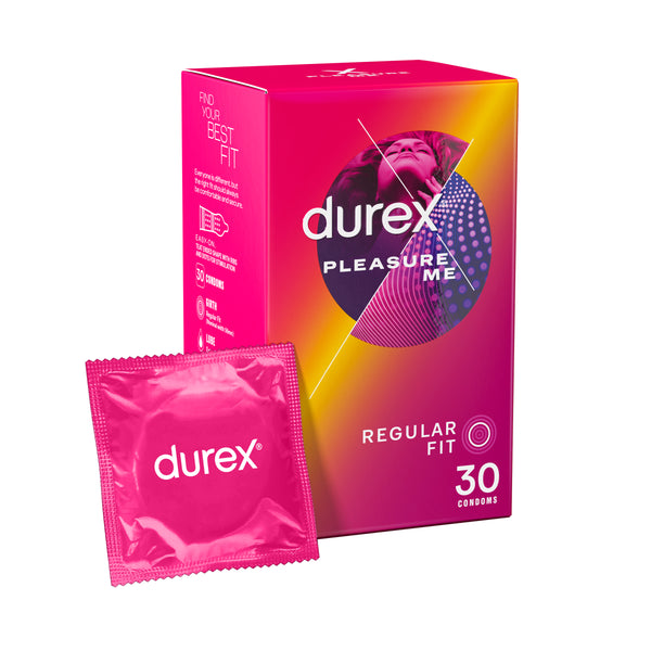 Durex Pleasure Me Condoms 30PK