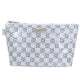 Wicked Sista Geometric Black & White Large Luxe Cosmetic Bag