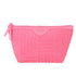 Wicked Sista Terry Tile Small Pouch for Cosmetics and Essentials Pink 18CM x 12CM