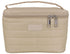 Wicked Sista Beige Quilted Small Vanity Case