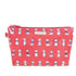 Wicked Sista French Cat Red Luxe Large Cosmetic Bag