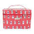 Wicked Sista French Cat Red Small Beauty Case for Cosmetics and Toiletries