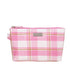 Wicked Sista Modern Check Luxe Medium Cosmetic Bag