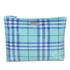 Wicked Sista Urban Check Extra Large Flat Cosmetic Bag