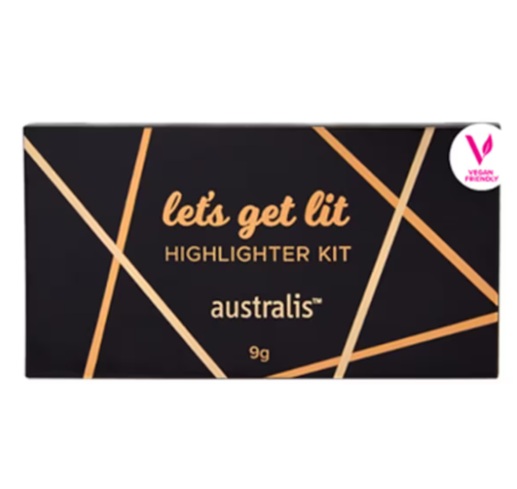 Australis Let's Get Lit Highlighter Kit Hangover Cure