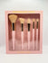 Wicked Sista Makeup Brush Set for Foundation Powder and Eyeshadow 5 Pieces