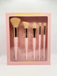 Wicked Sista Makeup Brush Set for Foundation Powder and Eyeshadow 5 Pieces