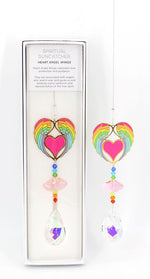 Gibson Gifts Spiritual Life Angel Wings Suncatcher