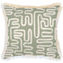 Escape to Paradise Cushion Cover Coastal Fringe Maze Sage 60CM X 60CM