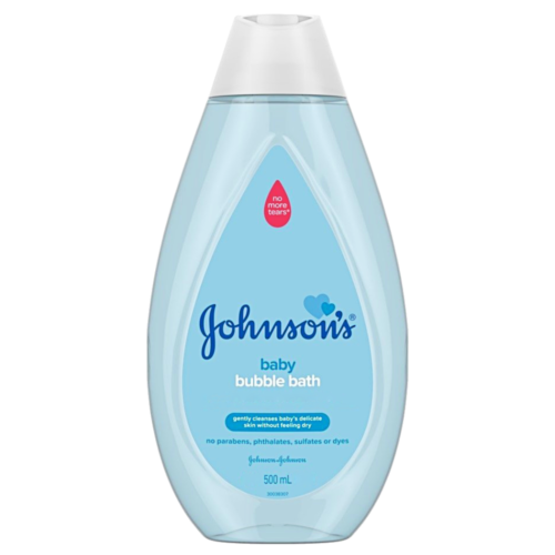 Johnson's Baby Bubble Bath 500mL Genly Cleanses Baby's Delicate Skin