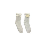 Nuzzles Luxe Fleece Lined Slipper Socks Large To Extra Large