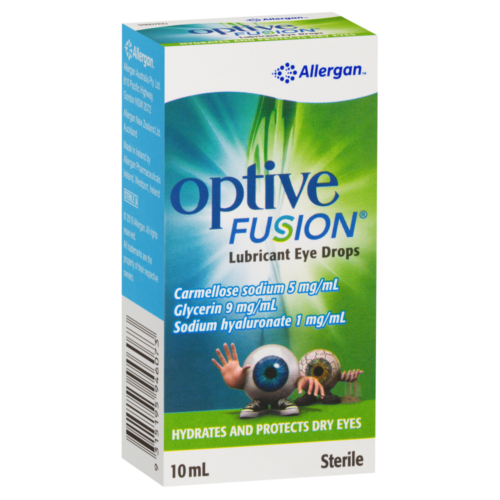 Optive Fusion Lubricant Eye Drops 10mL