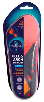 Maseur Footcare Heel & Arch Support Men
